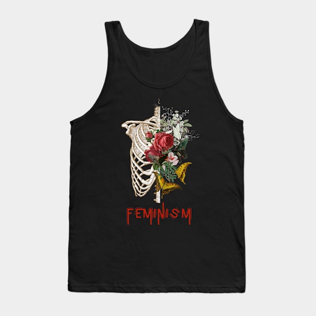 Full Body Feminism Tank Top by AbrasiveApparel